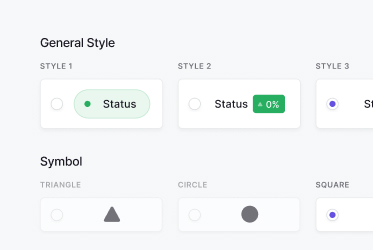 Status Badges
